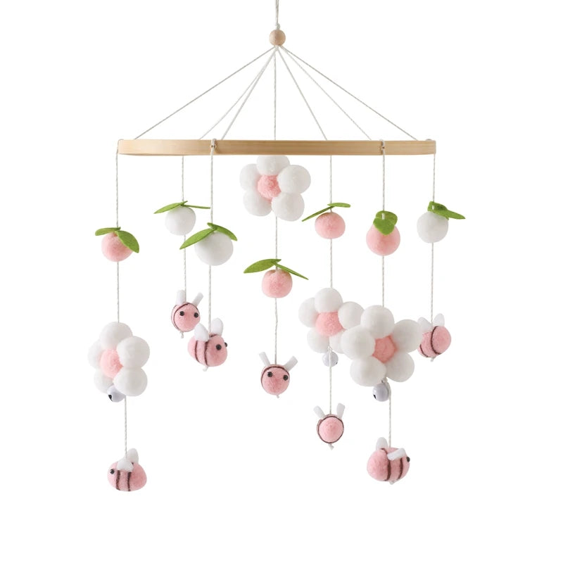 Hanging Wooden Crib Mobile
