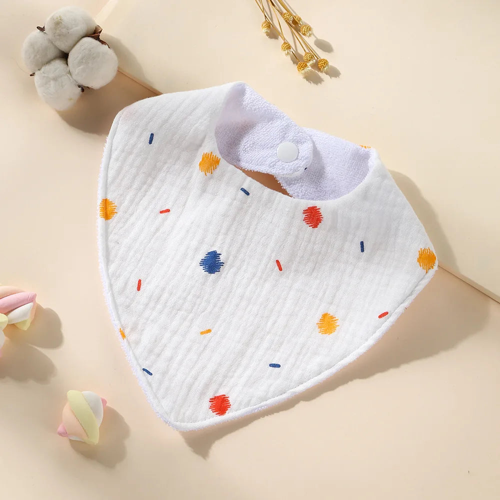 Triangle Waterproof Baby Bib Soft & Durable | Blooming Babies