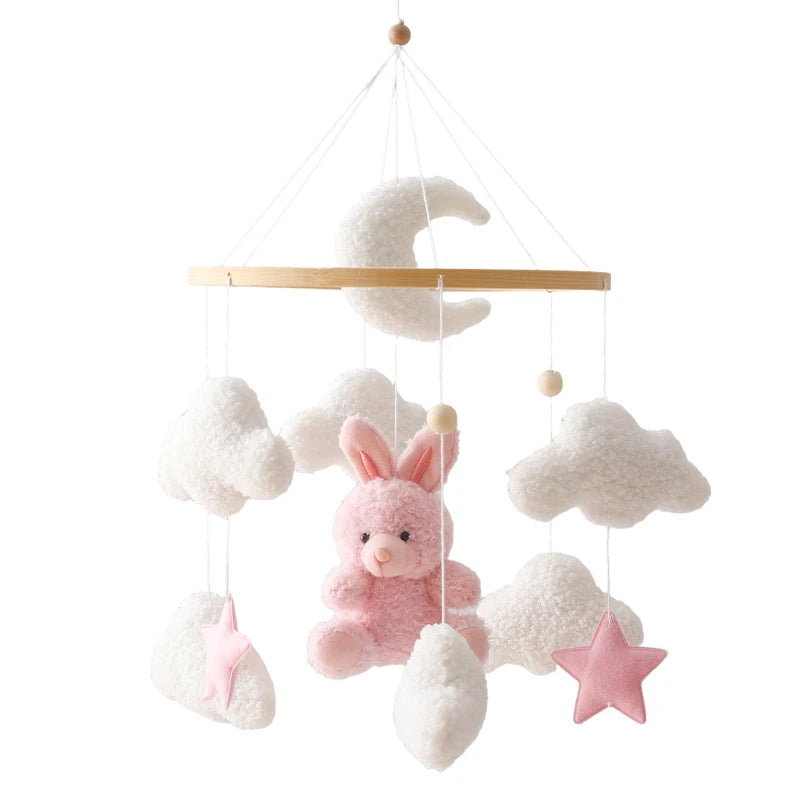 Hanging Wooden Crib Mobile