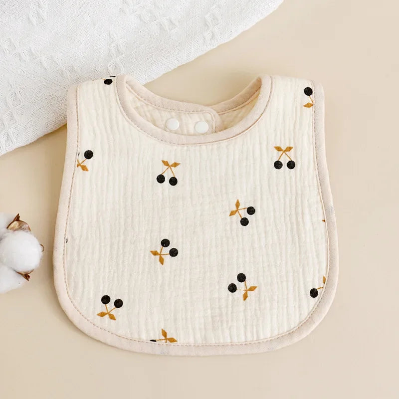 U-Shaped Cotton Saliva Bib