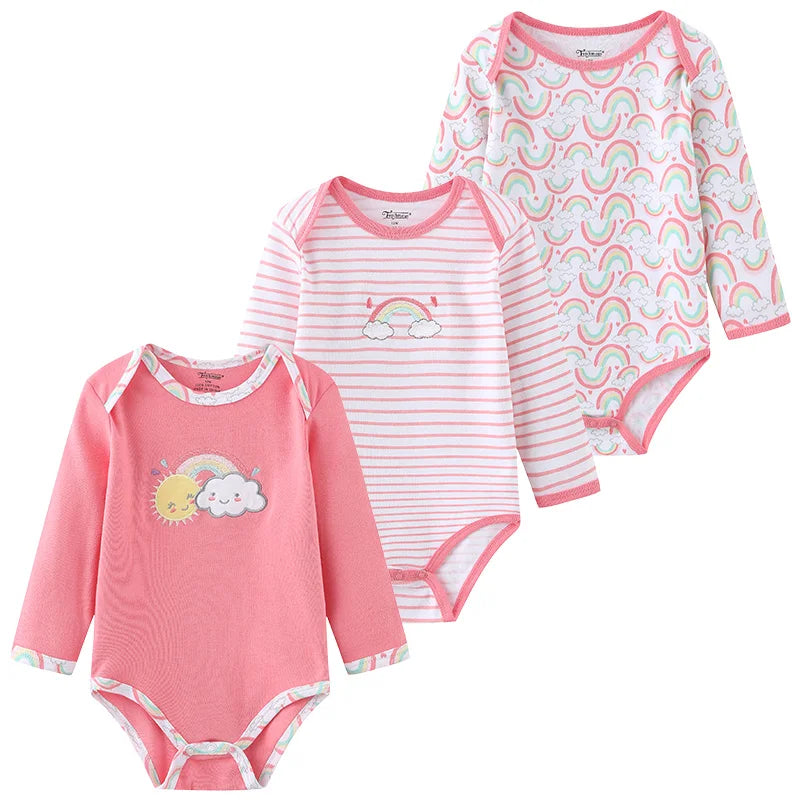 Long Sleeve Cotton Onesie Set