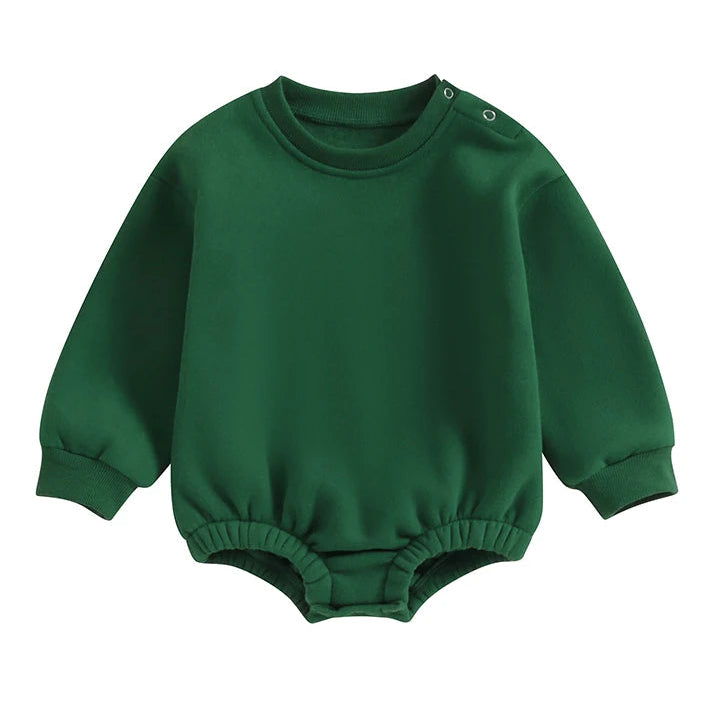 Cotton Long Sleeve Romper Cozy Baby Wear | Blooming Babies