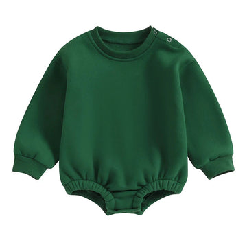 Cotton Long Sleeve Romper Cozy Baby Wear | Blooming Babies
