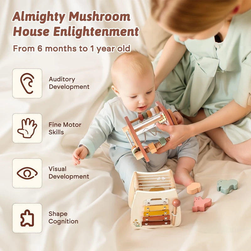 Mushroom House Block Puzzle