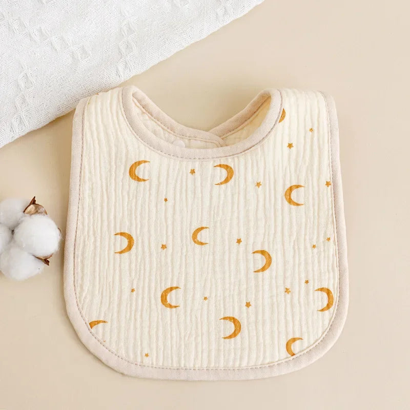 U-Shaped Cotton Saliva Bib
