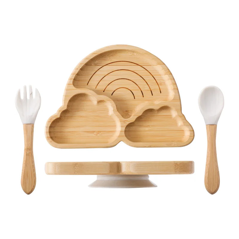 Cloud Wooden Tableware Set