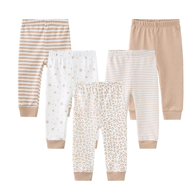 Printed Cotton Pants Set Baby Flannel Wear | Blooming Babies
