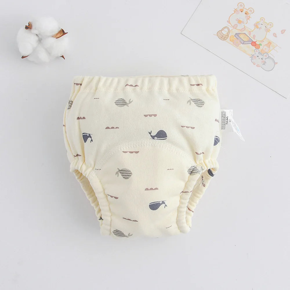 Combed Cotton Diaper Pants