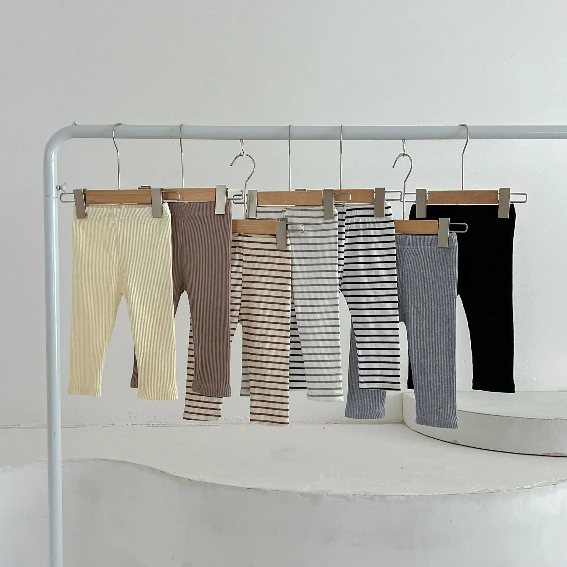 Kids Elastic Skinny Leggings Soft Wear | Blooming Babies