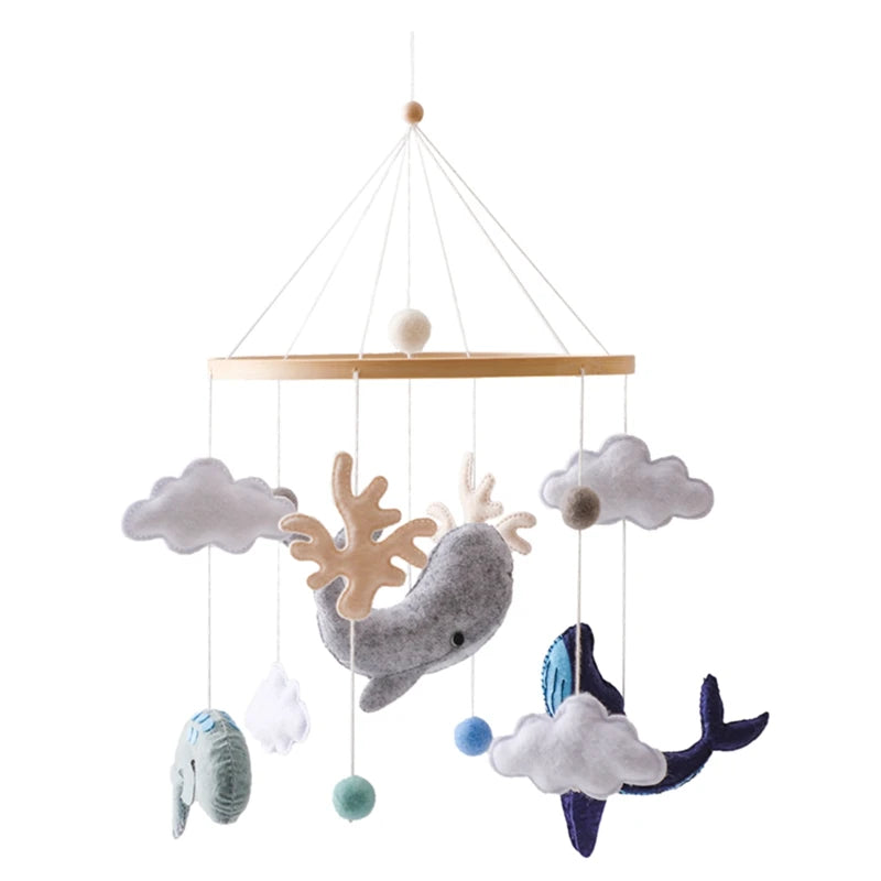 Hanging Wooden Crib Mobile