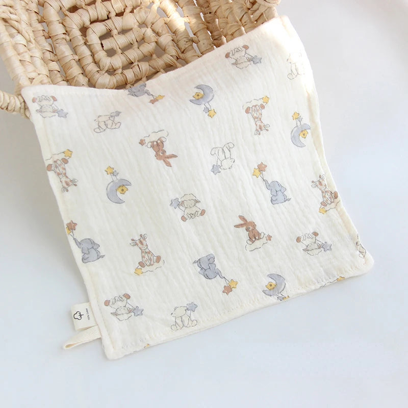 Four-Layer Muslin Square Towel for Babies | Blooming Babies