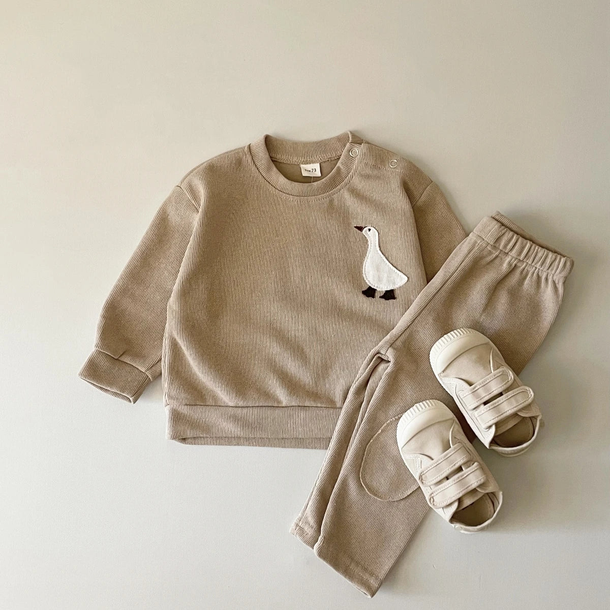 Goose Bear Baby Clothing Set