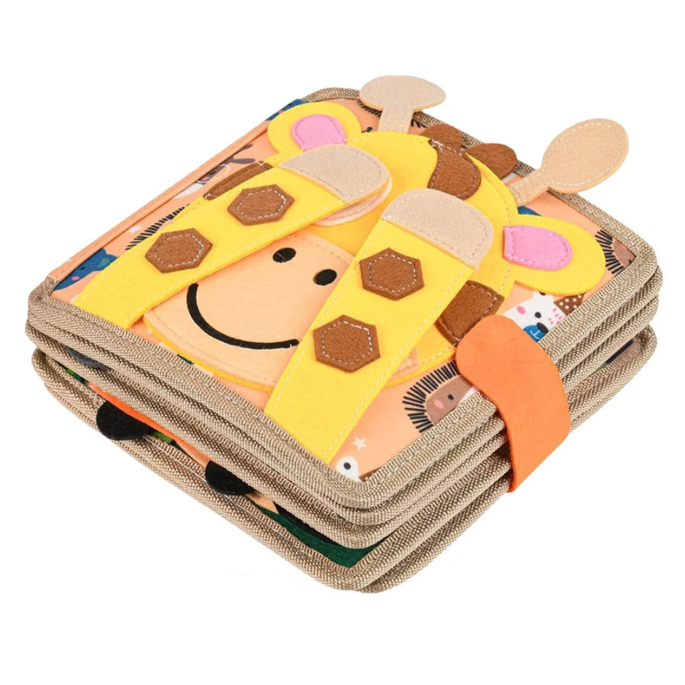Soft Portable 3D Cloth Book Montessori Toy | Blooming Babies