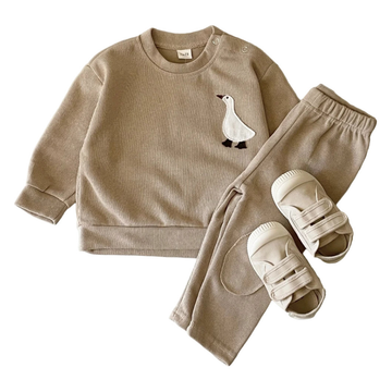 Goose Bear Baby Clothing Set