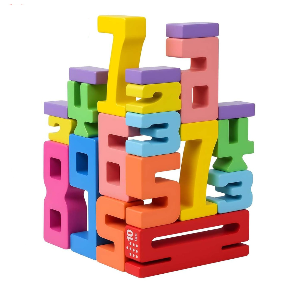 Number Balance Stacking Blocks